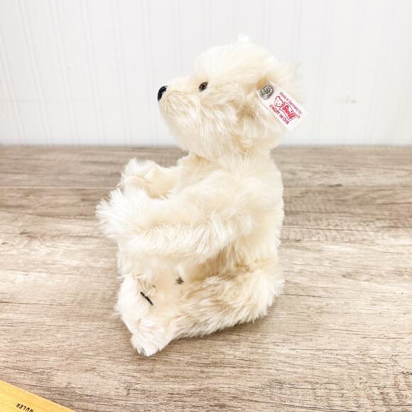 Limited Edition STEIFF Bear with Swarovski Crystal Button in Ear 2005 - Picture 5 of 8